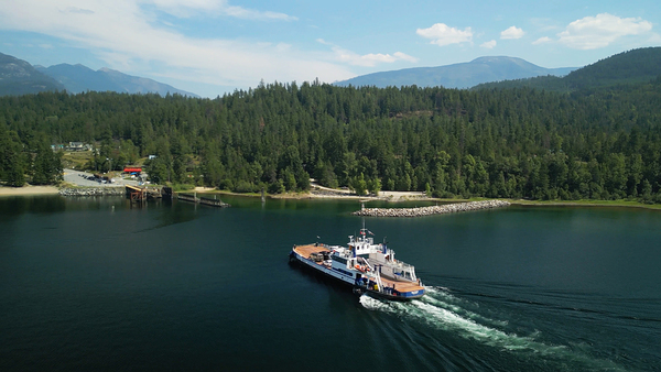 HMV Balfour on Kootenay Lake Print