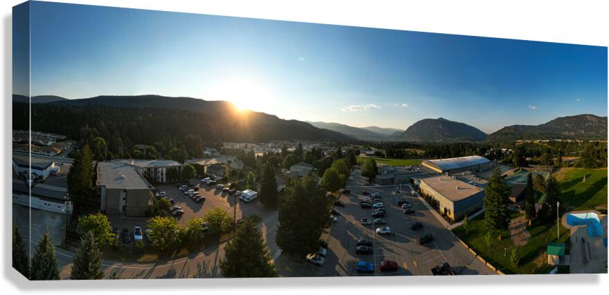 Castlegar Rec Center Canvas Print