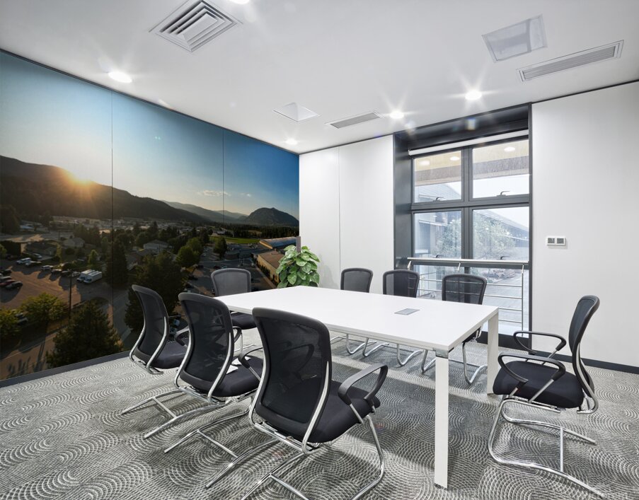 Castlegar Rec Center Wall Printing