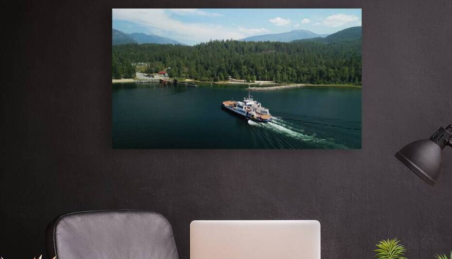 HMV Balfour on Kootenay Lake by BCPHOTO